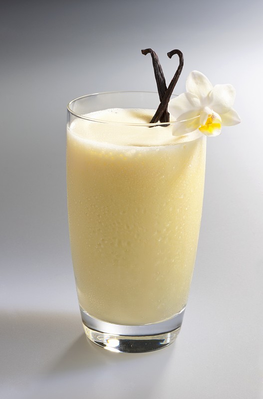 一杯香草奶昔图片